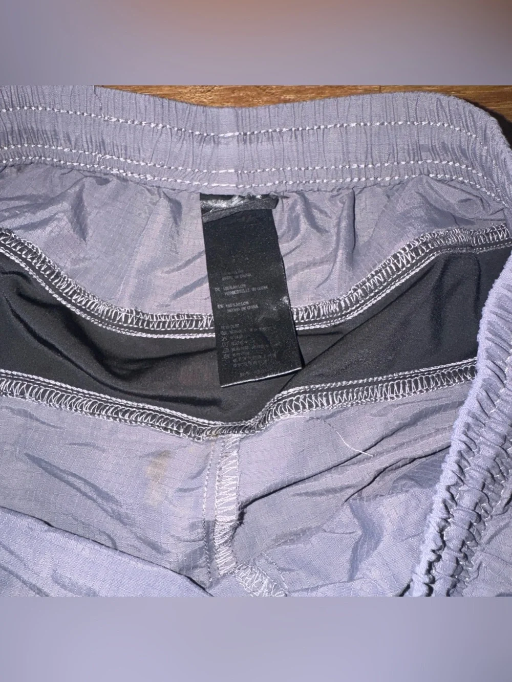 Santic Men's Large Gray/Black Mountain Biking Shorts